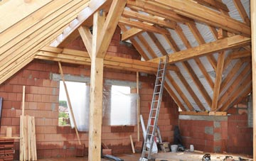 Broken Cross attic trusses